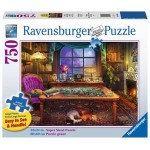 750 pc Ravensburger Puzzle - Puzzlers Place - LARGE FORMAT 
